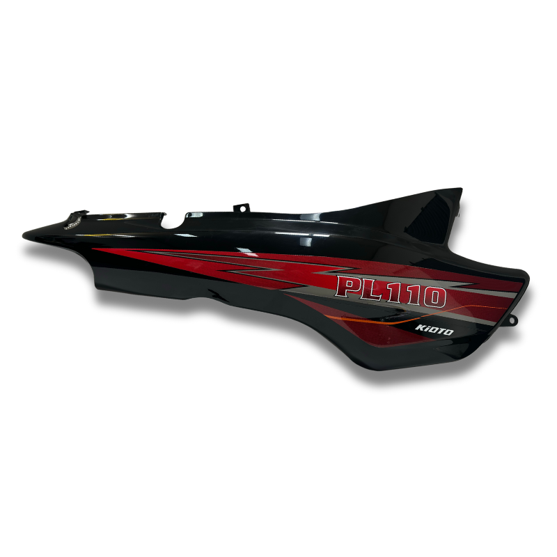 Tapa Lateral Bajo asiento DER Negra - PL110