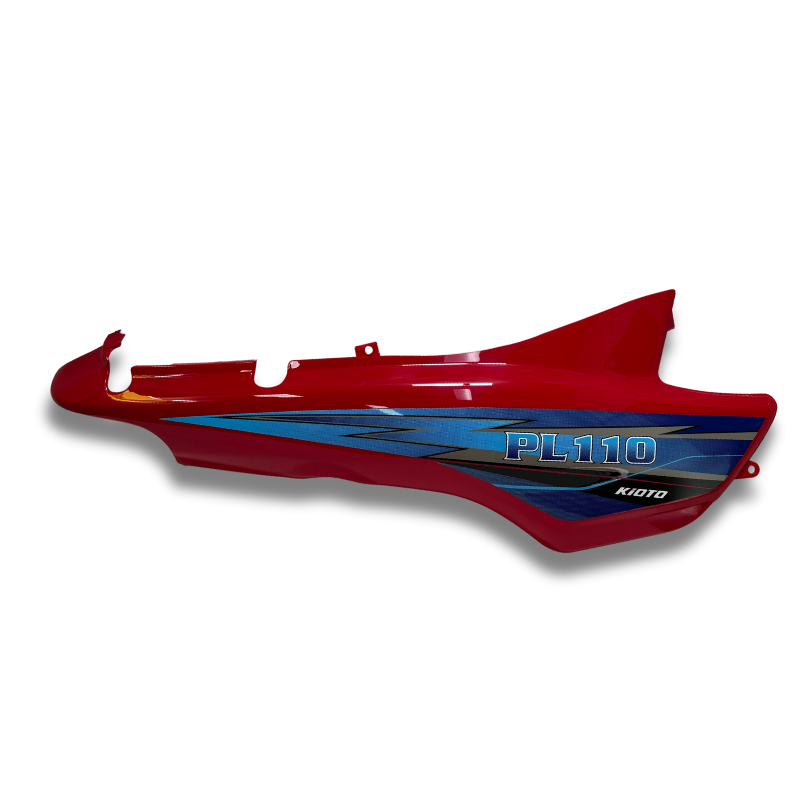 Tapa Lateral Bajo asiento DER Rojo - PL110