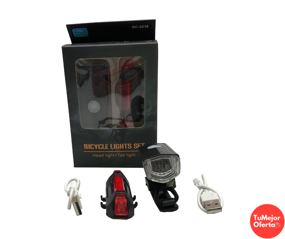 Kit luces led para bicicletas